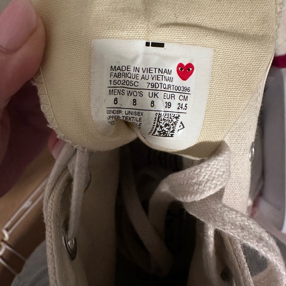 Converse x PLAY Comme des Garçons Chuck 70 - Picture 7 of 7